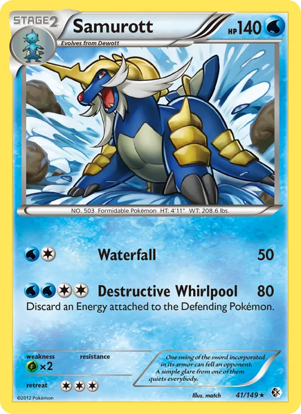 Samurott, Boundaries Crossed 041/149
