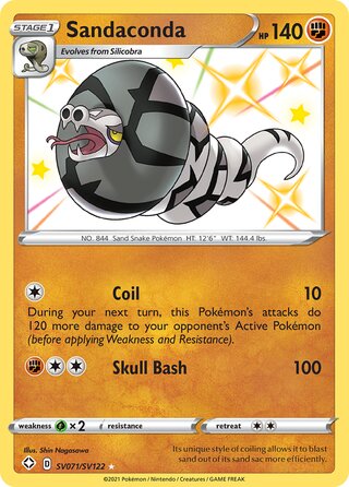 Sandaconda, Shining Fates SV071/SV122