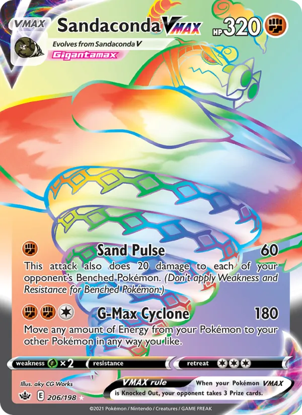 Sandaconda VMAX, Chilling Reign 206/198