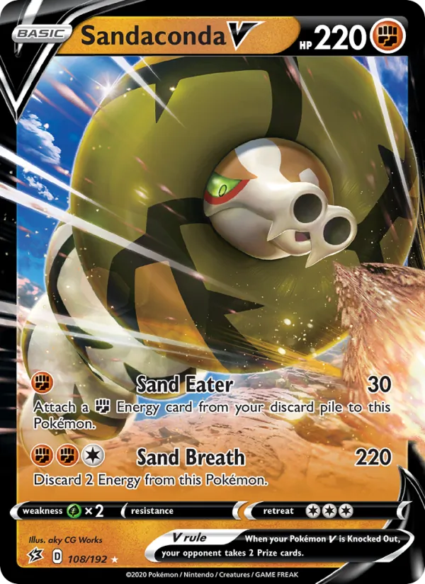 Sandaconda V, Rebel Clash 108/192