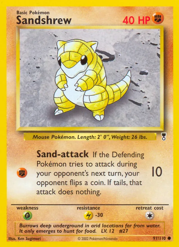 Sandshrew, Legendary Collection 091/110