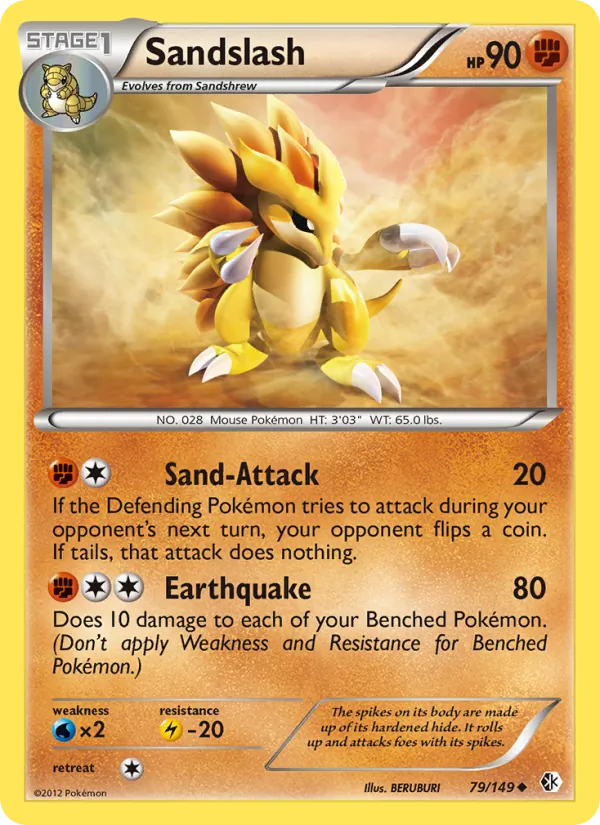 Sandslash, Boundaries Crossed 079/149
