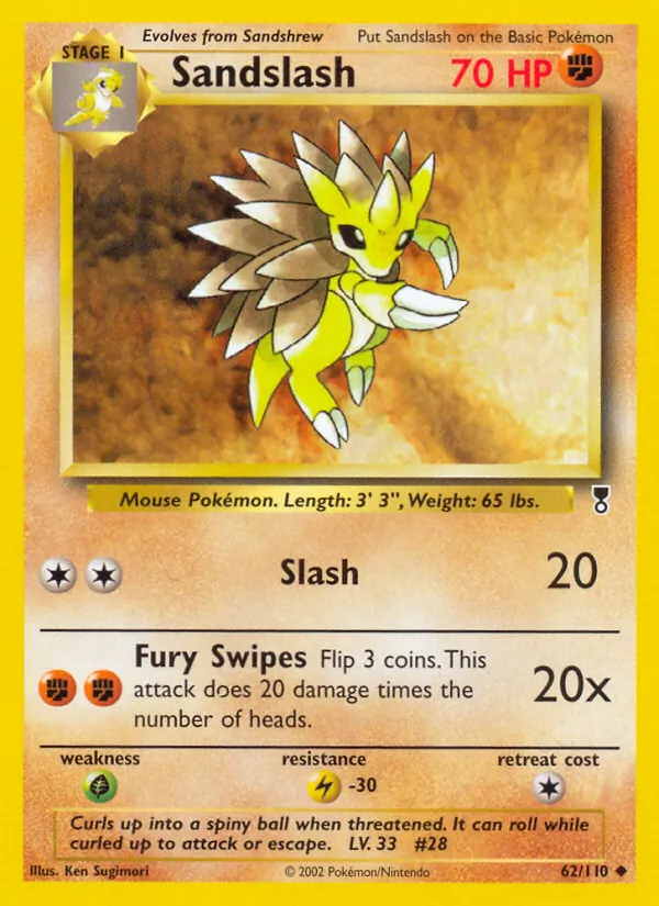 Sandslash, Legendary Collection 062/110