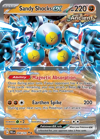 Sandy Shocks EX, Prismatic Evolutions 056/131