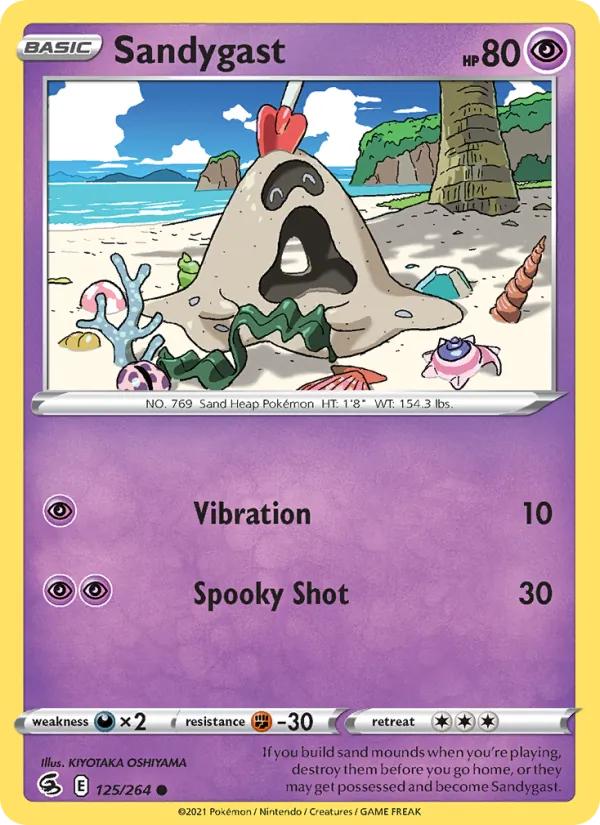 Sandygast, Fusion Strike 125/264