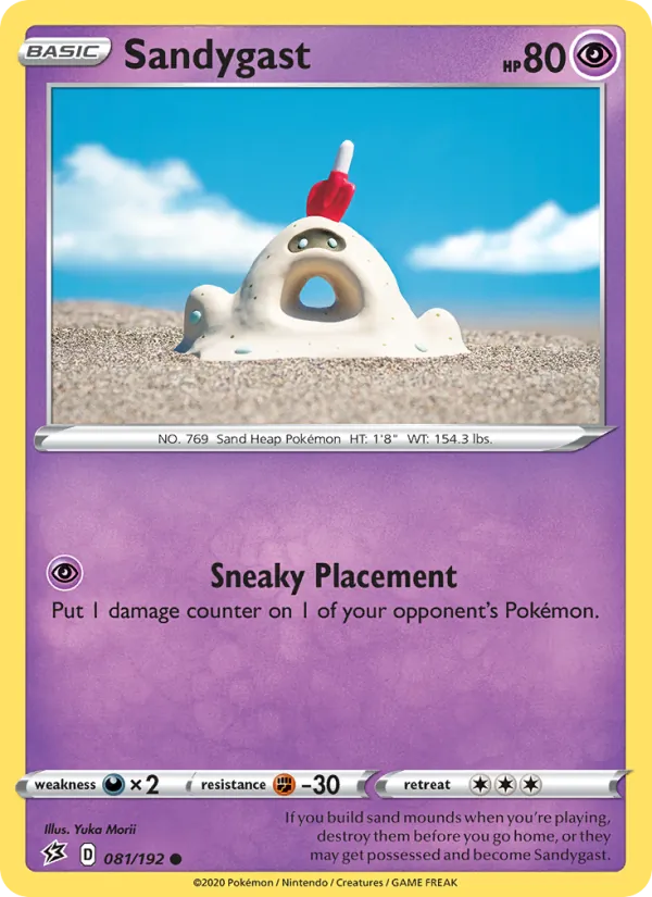 Sandygast, Rebel Clash 081/192