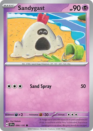 Sandygast, Surging Sparks 090/191
