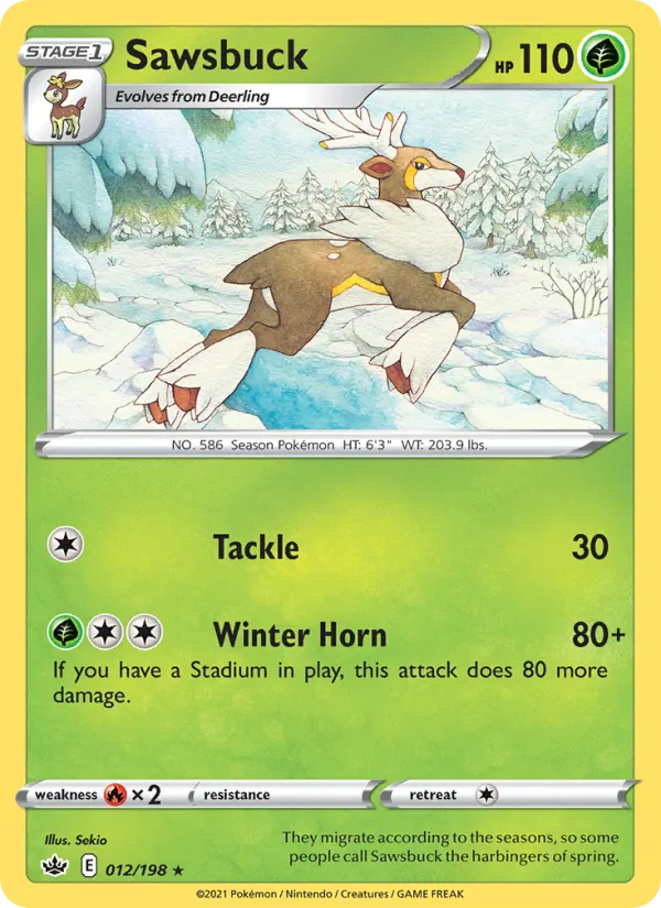 Sawsbuck, Chilling Reign 012/198