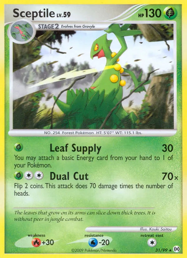 Sceptile, Arceus 031/099