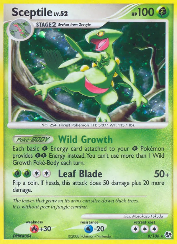 Sceptile, Great Encounters 008/106