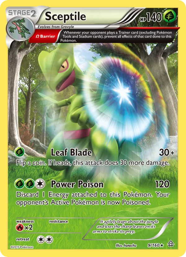 Sceptile, Primal Clash 009/160