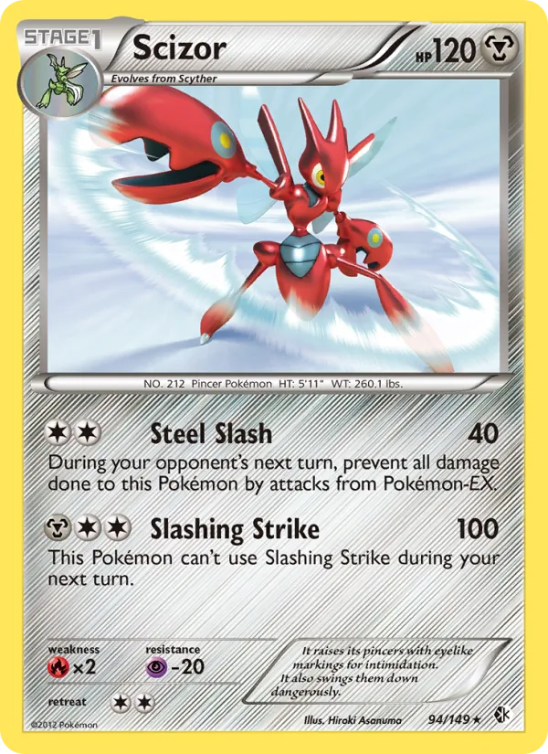 Scizor, Boundaries Crossed 094/149