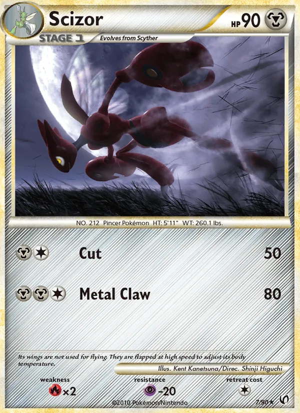 Scizor, Undaunted 007/090