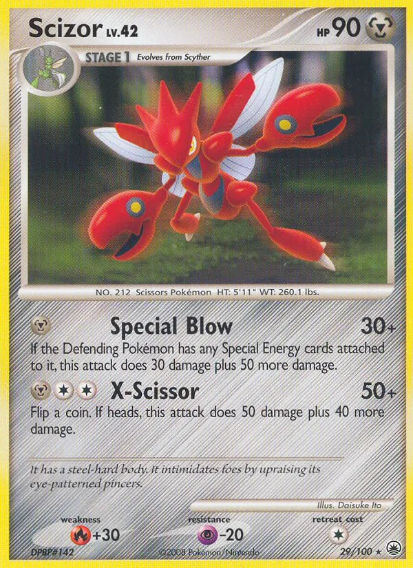 Scizor, Majestic Dawn 029/100