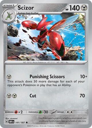 Scizor, Gym Series One 141/197