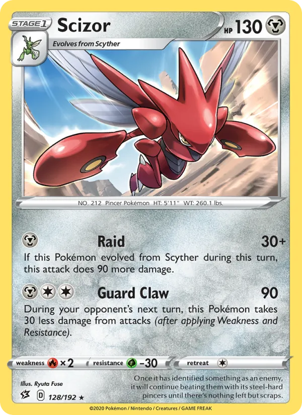 Scizor, Rebel Clash 128/192