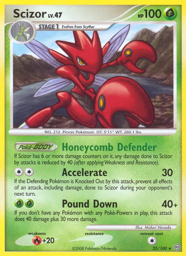 Scizor, Stormfront 025/100