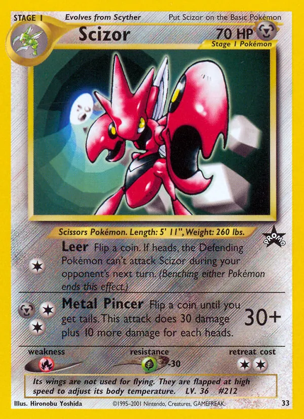 Scizor, Wizards of the Coast Promos 033/053