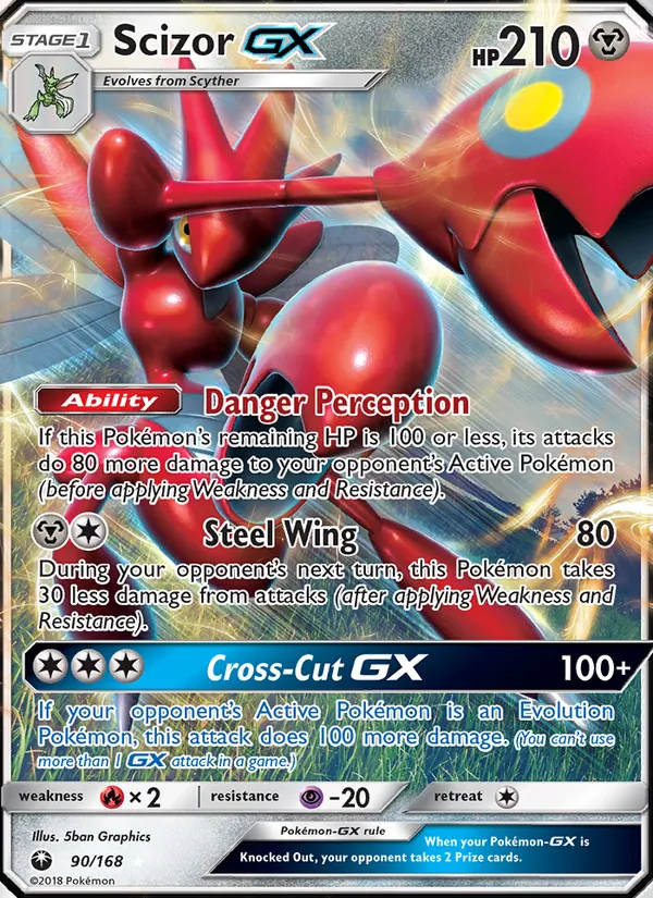 Scizor GX, Celestial Storm 090/168