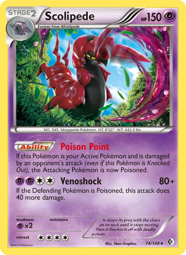 Scolipede, Boundaries Crossed 074/149