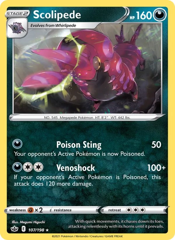 Scolipede, Chilling Reign 107/198