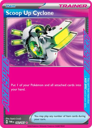 Scoop Up Cyclone, Play! Pokémon Prize Pack Series Six 162/167
