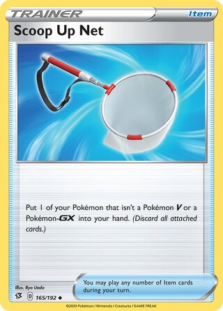 Scoop Up Net, WC Deck 2022 (Ice Rider Palkia) 165/192