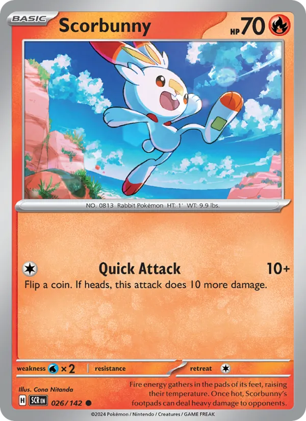 Scorbunny, Stellar Crown 026/142