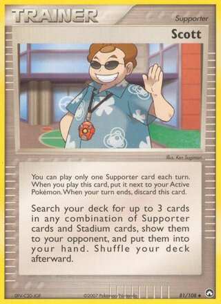 Scott, WC Deck 2007 (Legendary Ascent) 081/108