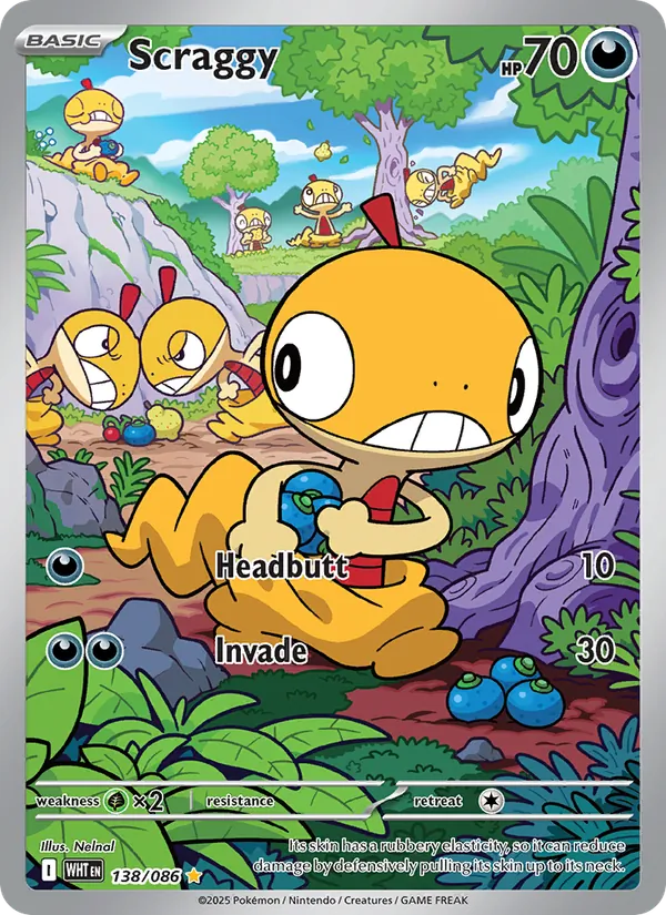 Scraggy, White Flare 138/086