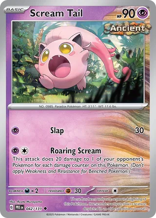 Scream Tail, Prismatic Evolutions 042/131
