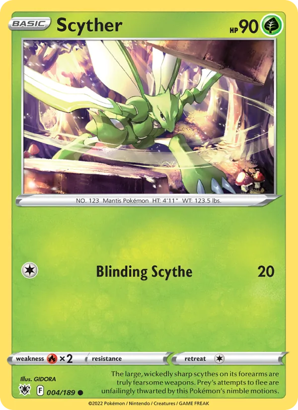 Scyther, Astral Radiance 004/189
