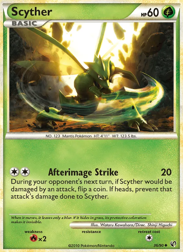Scyther, Undaunted 036/090
