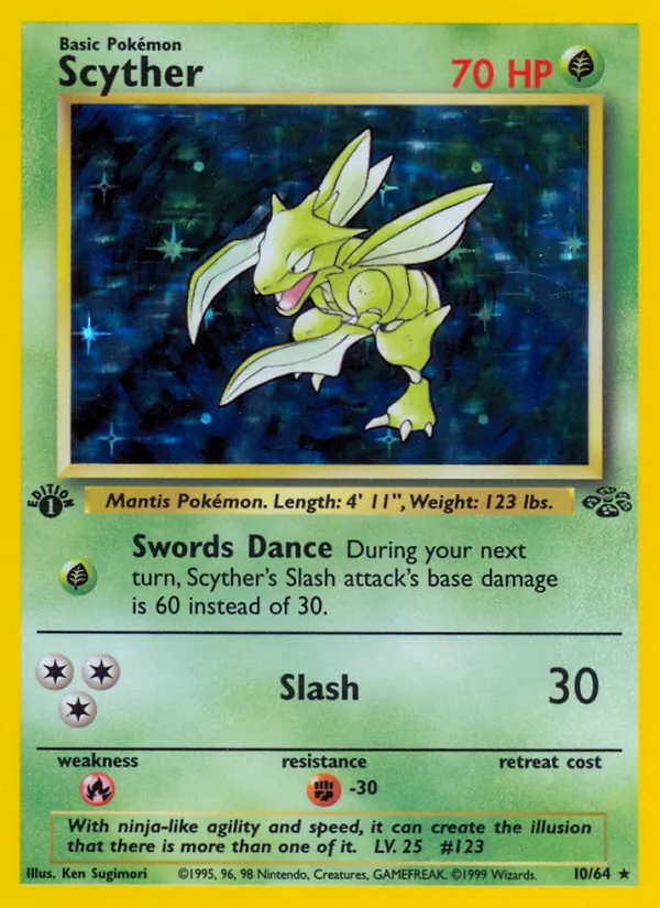 Scyther, Jungle 010/064