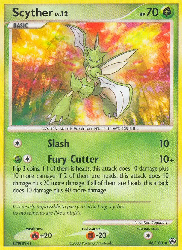 Scyther, Majestic Dawn 046/100