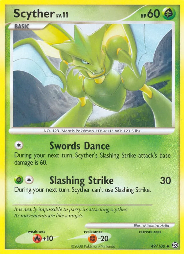 Scyther, Stormfront 049/100