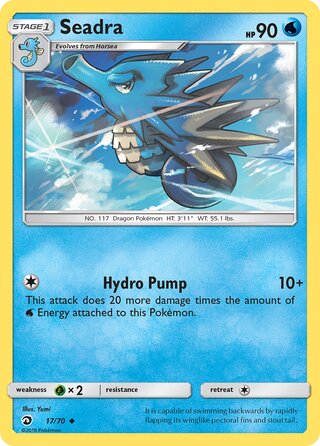 Seadra, Dragon Majesty 017/070