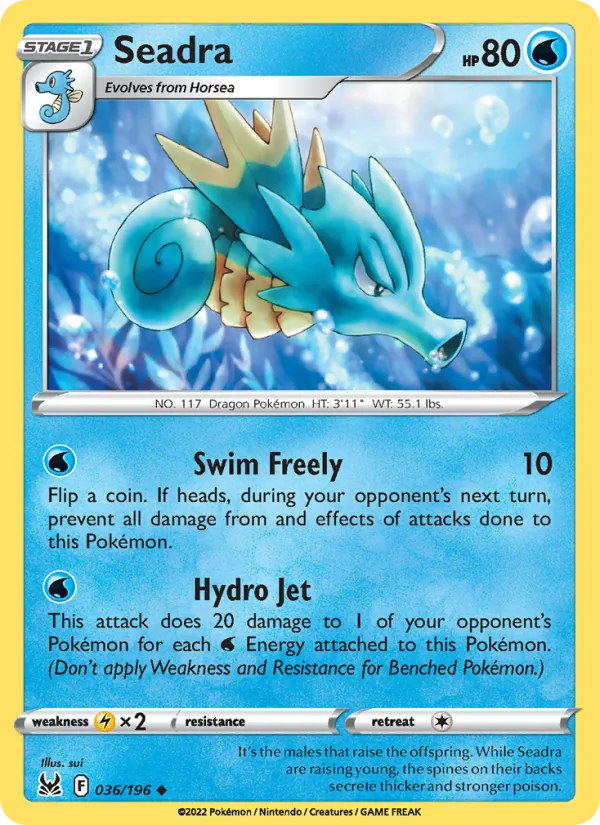 Seadra, Lost Origin 036/196
