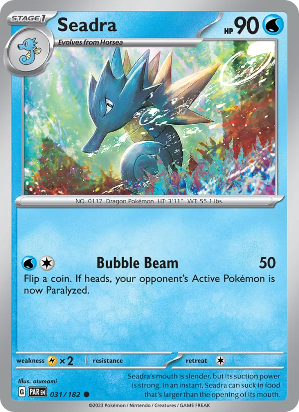 Seadra, Paradox Rift 031/182