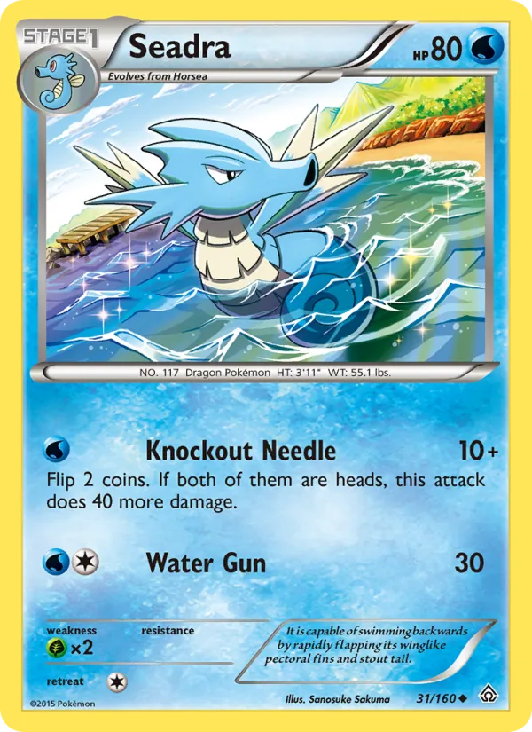 Seadra, Primal Clash 031/160