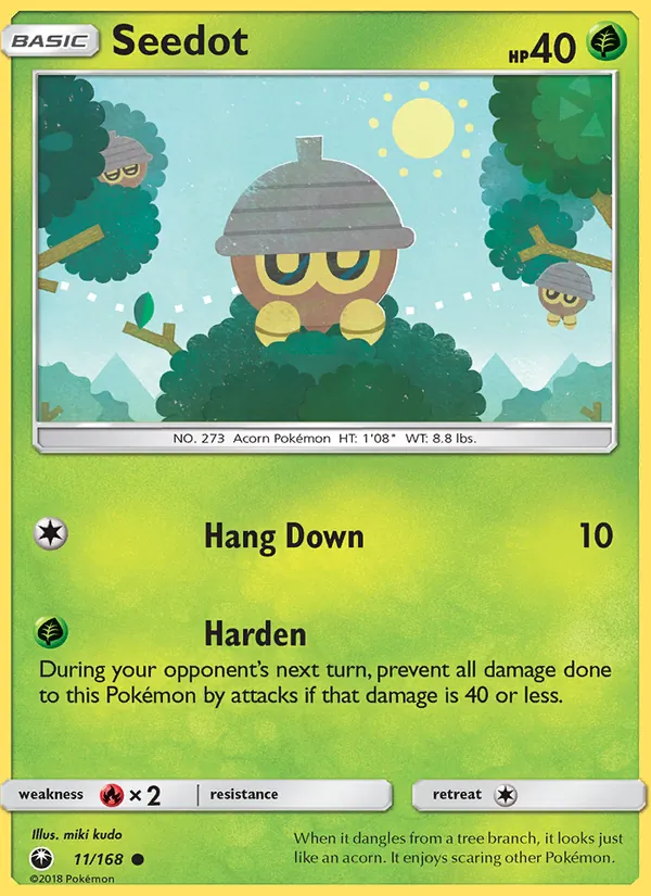 Seedot, Celestial Storm 011/168