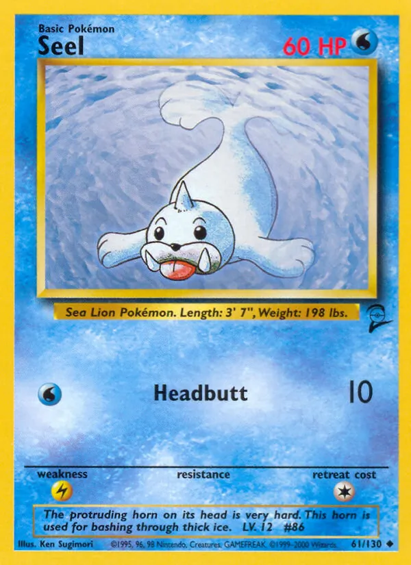 Seel, Base Set 2 061/130