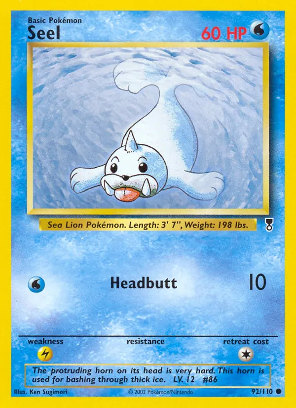 Seel, Legendary Collection 092/110