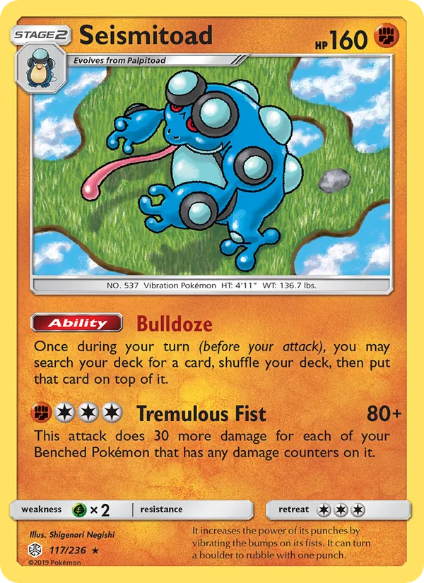 Seismitoad, Cosmic Eclipse 117/236
