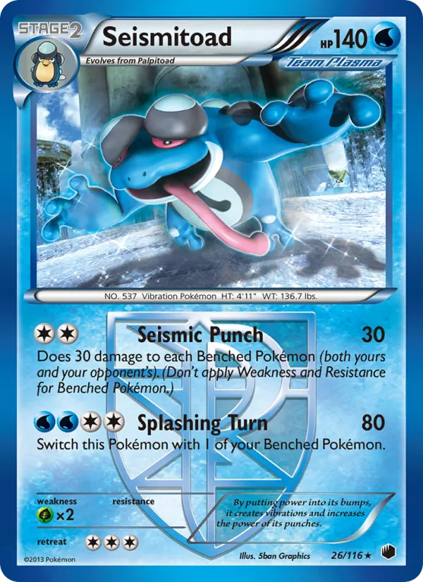 Seismitoad, Plasma Freeze 026/116