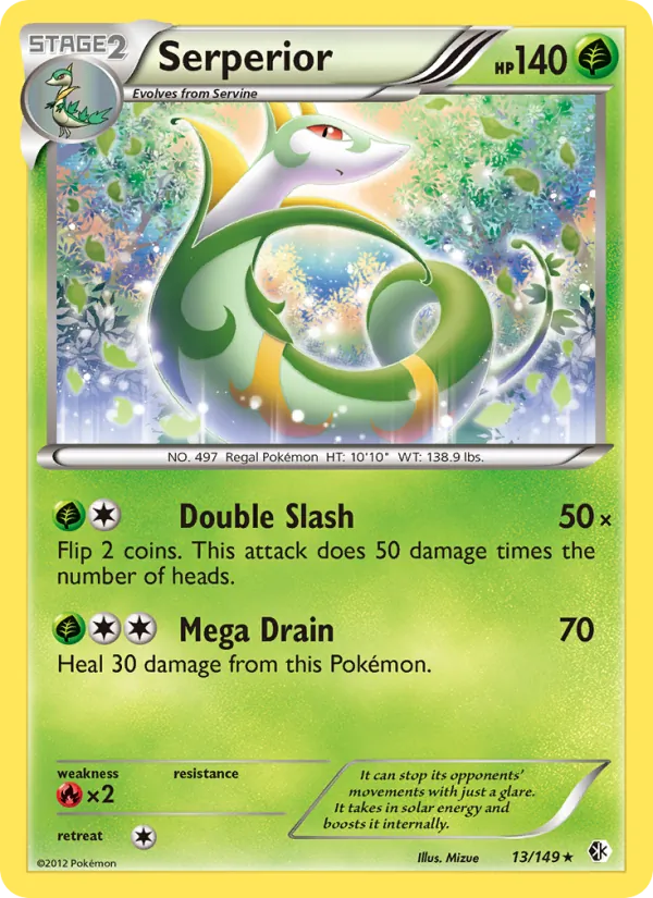 Serperior, Boundaries Crossed 013/149
