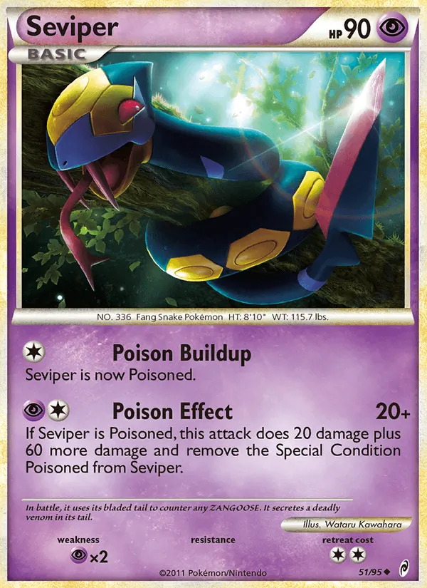 Seviper, Call of Legends 051/095