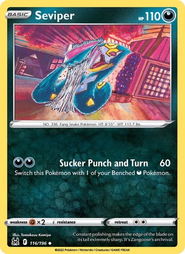 Seviper, Lost Origin 116/196