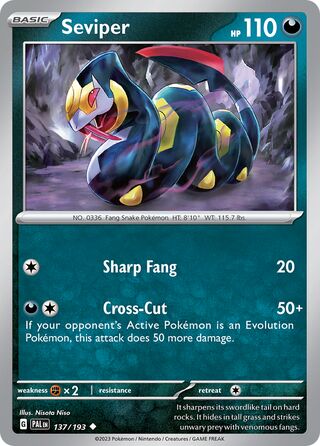 Seviper, Battle Academy 2024 (Darkrai) 137/193