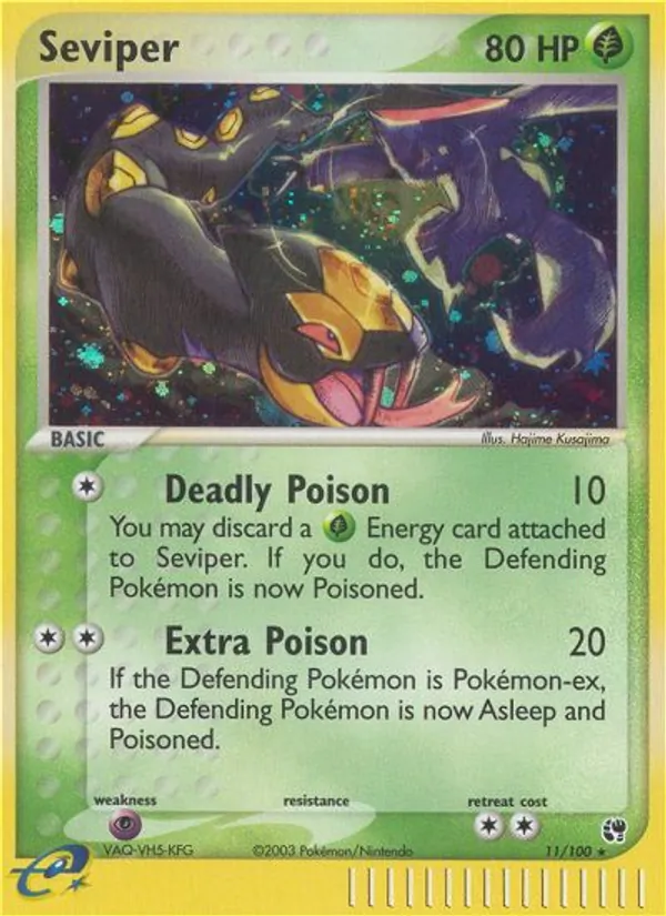 Seviper, Sandstorm 011/100
